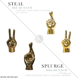 Gold Hands Steal vs. Splurge