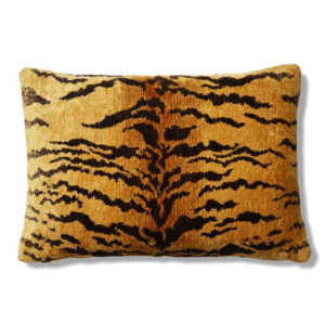 Alfie Tiger Chenille Pillow