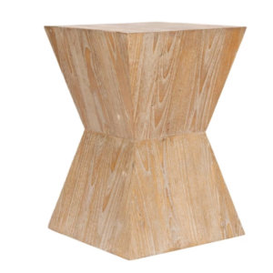 Noatak Side Table Pickled Oak – Safavieh