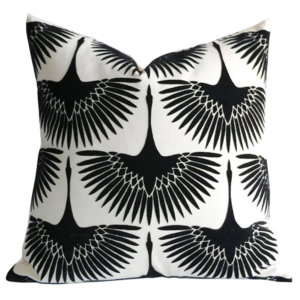 BLACK THROW Pillows Onyx Collection