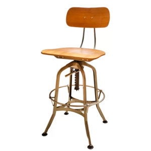 Toledo Adjustable Height Swivel Bar Stool