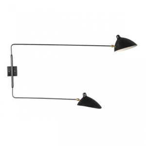 KRAGERO BLACK METAL WALL LAMP