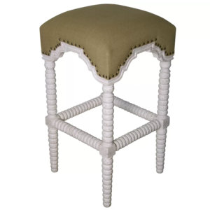 Noir Abacus 30″ Bar Stool