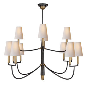 THOMAS O’BRIEN FOR VISUAL COMFORT Farlane Large Chandelier, Bronze