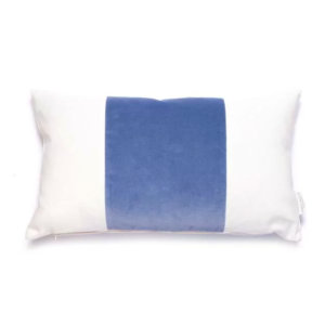 BROAD STRIPE VELVET PILLOW COVER by Caitlin Wilson Design