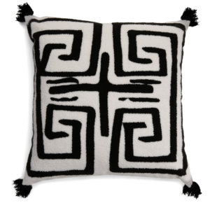 Hand Drawn Geo Boucle Decorative Throw Pillow, 20×20″ by Drew Barrymore Flower Home