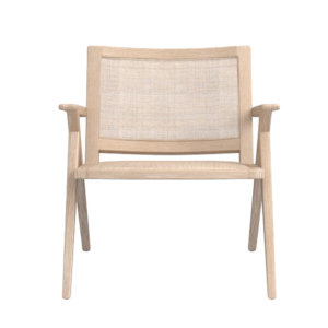 Colton Occasional Chair, Sand, Wood