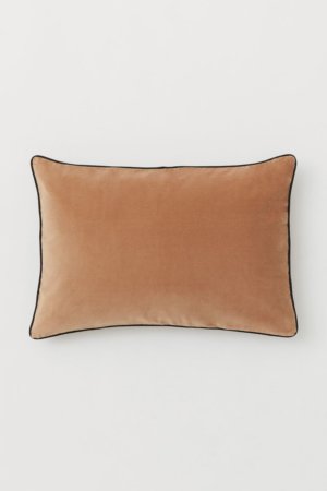 COTTON VELVET CUSHION COVER