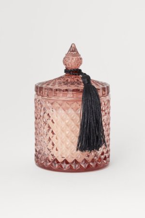 SCENTED CANDLE IN GLASS JAR