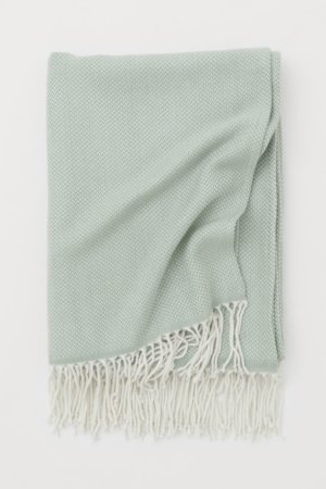 JACQUARD-WEAVE THROW