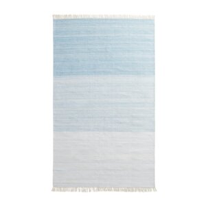 In & Out Ombre Blue Rug