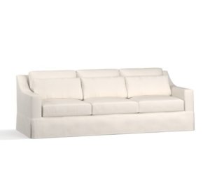 York Slope Arm Deep Seat Slipcovered Sofa