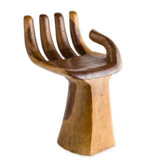 Suar Wood Carved Hand Stool