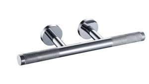 Knurled Chrome Shower Foot Rest | Sanliv Heavy Brass Hotel Bathroom Step Shelf Shaving Stand Ledge