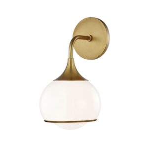 210422 Gold Teardrop Sconce