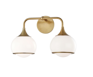 210422 Gold Teardrop Sconce