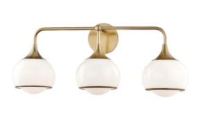 210422 Gold Teardrop Sconce