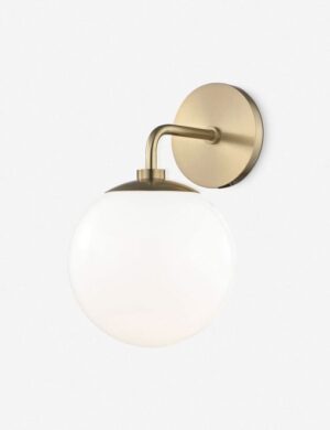 210422 Gold Teardrop Sconce