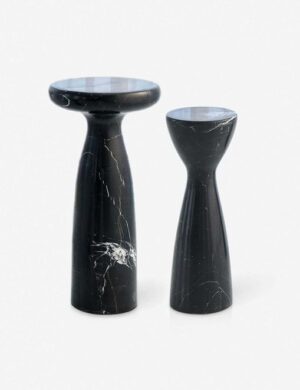 210504 Black Marble Side Table