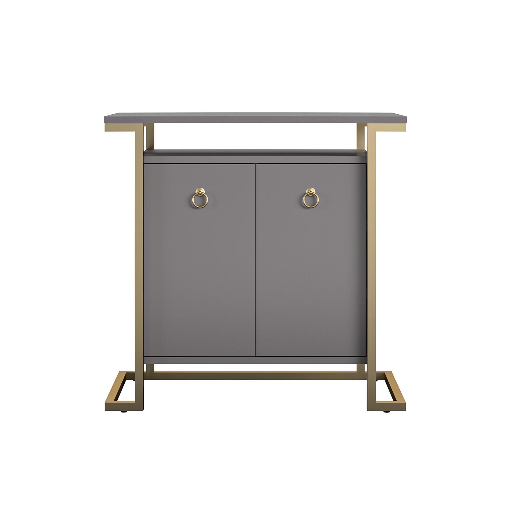 210506 Grey Gold Cabinet