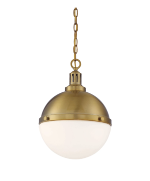210624 Brass Globe Pendant