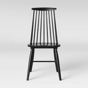 210831 Black Windsor Dining Chair STEAL