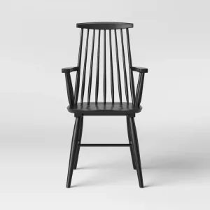 210831 Black Windsor Dining Chair STEAL