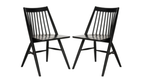 210831 Black Windsor Dining Chair STEAL