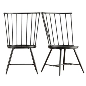 210831 Black Windsor Dining Chair STEAL
