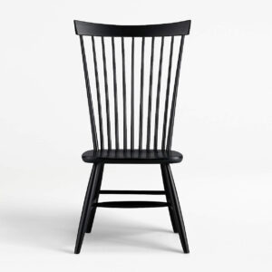 210831 Black Windsor Dining Chair SPLURGE