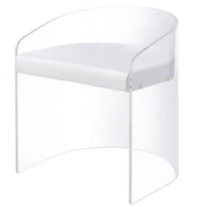 220113 Acrylic Accent Chair STEAL