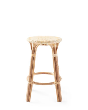 220115 Rattan Counter Stool SPLURGE