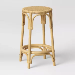 220115 Rattan Counter Stool STEAL