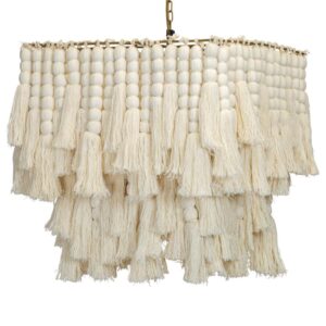 220107 Fringe Tier Chandelier STEAL